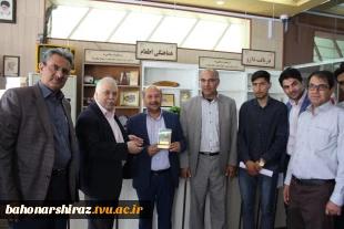 گزارش تصویری از بازدید دکتر جامعی رئیس دانشگاه فنی و حرفه ای استان فارس از سرای فرهنگ مهربانی  5