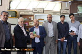 گزارش تصویری از بازدید دکتر جامعی رئیس دانشگاه فنی و حرفه ای استان فارس از سرای فرهنگ مهربانی  6