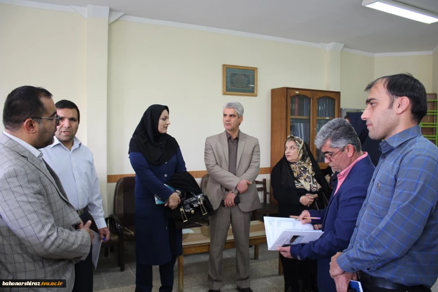 گزارش تصویری از بازدید رئیس و معاونان دانشگاه فنی و حرفه ای بوشهر از دانشگاه فنی و حرفه ای فارس  10