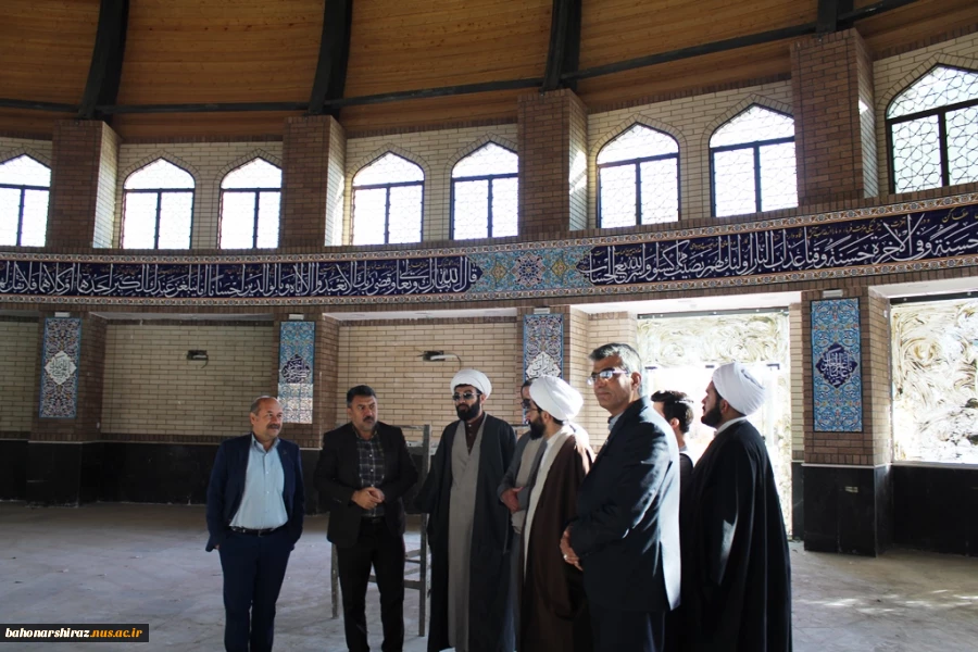 گزارش تصویری از بازدید مدیر حوزه های علمیه استان فارس از دانشکده شهید باهنر شیراز  8