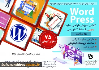 دوره آموزشی Word press