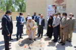 گزارش تصویری از مراسم کلنگ زنی ساخت خوابگاه دانشجویی شهرستان فسا  2