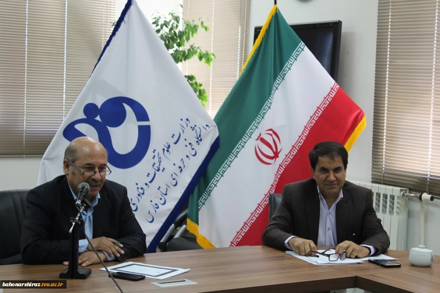 معاون پژوهشی دانشگاه فنی و حرفه‌ای کشور در جمع روسای دانشکده‌های فنی فارس:

اعتبار تجهیزاتی دانشگاه فنی و حرفه‌ای کشور به 212 میلیارد تومان افزایش یافت 5