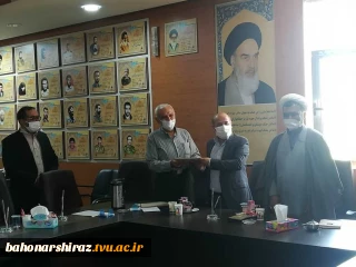 انعقاد تفاهم نامه همکاری دانشگاه فنی و حرفه ای فارس و ادارکل حفظ آثار و نشرارزش های دفاع مقدس