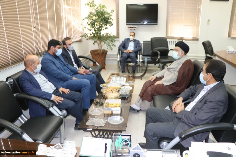 دیدار و گفتگوی صمیمانه  ریاست دانشگاه فنی و حرفه ای استان فارس با رئیس کل دادگستری استان  4