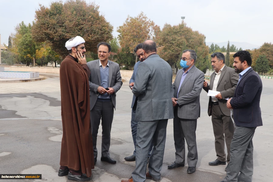 دیدار صمیمی سرپرست دانشگاه فنی و حرفه ای استان فارس با مدیر کل تبلیغات اسلامی فارس 5