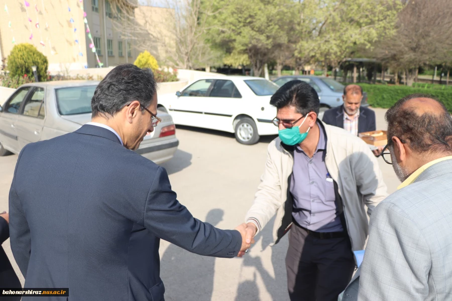 تقدیر و تشکر چهره به چهره از کارکنان دانشگاه  19