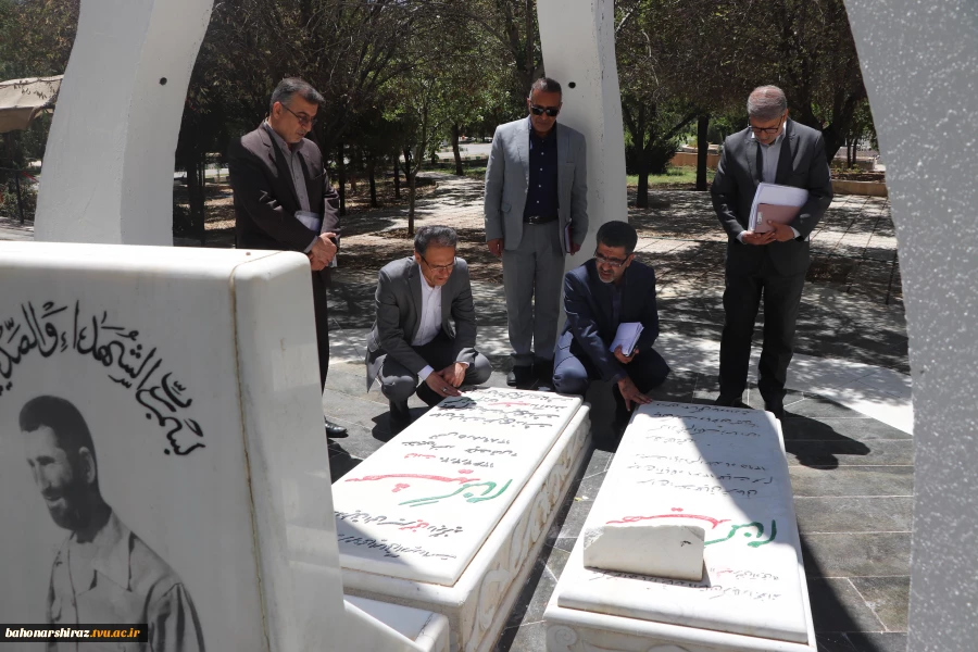 بازدید سرپرست معاونت سیاسی، امنیتی و اجتماعی استاندار فارس از دانشگاه فنی و حرفه ای استان فارس  4